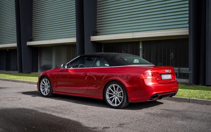 Audi RS5 cena 239850 przebieg: 73500, rok produkcji 2016 z Grodków małe 596